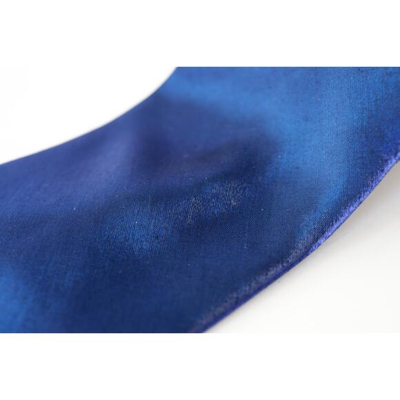 VTG 90s Le Monde Iridescent Necktie Business Corporate Wedding Classic Grandpa - Picture 6 of 14